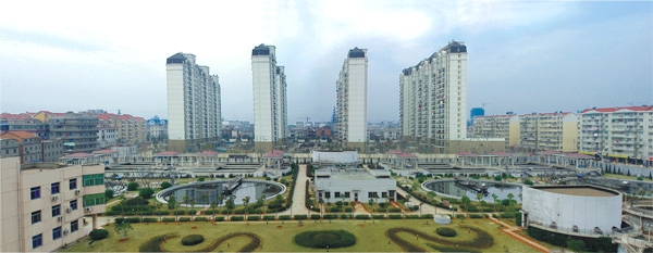 江西最大污水處理廠——南昌朝陽(yáng)污水處理廠二期工程（省、市優(yōu)良工程，獲滕王閣杯）